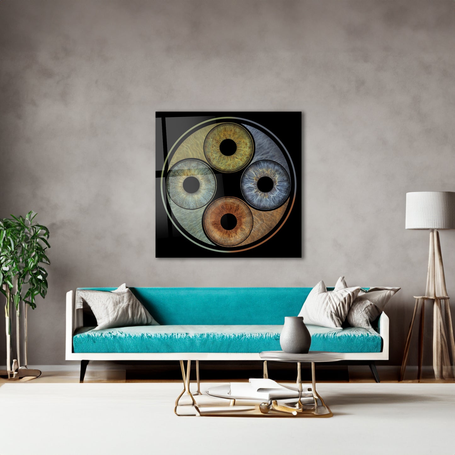 ACRYLIC GLASS - Yin Yang
